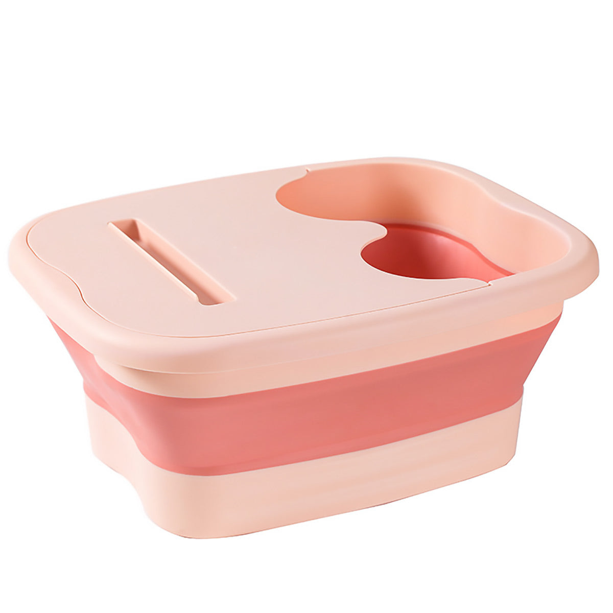 Foldable Foot Tub Portable Large Capacity Foot Basin for Home Bathroom Spa and Travel - Green