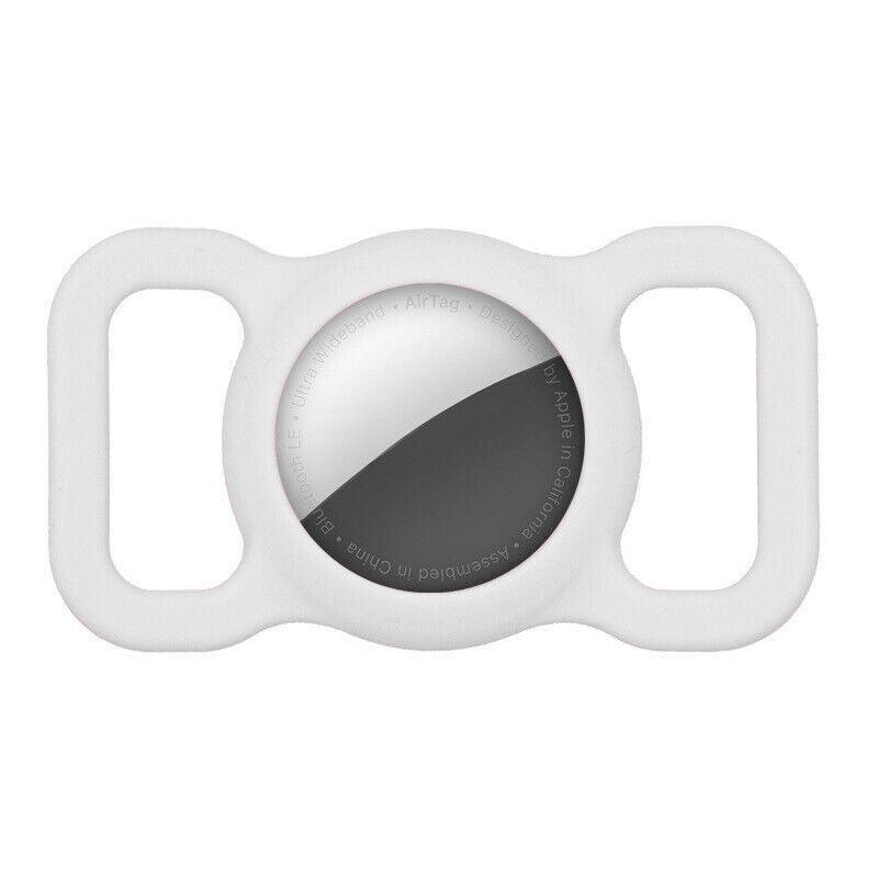 Silicone Collar Attachment Case Compatible with Tracking Device for Pets - Black