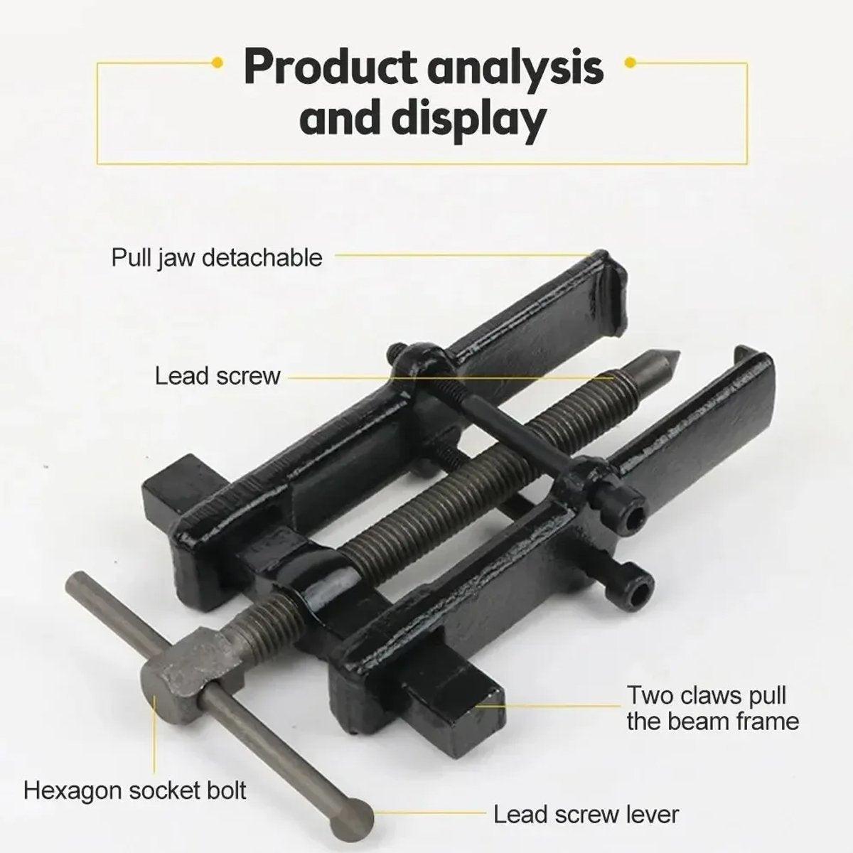 Small Wheel Bearing Puller Two Claws Dismantling Multifunctional Remover Tool - 3 inch