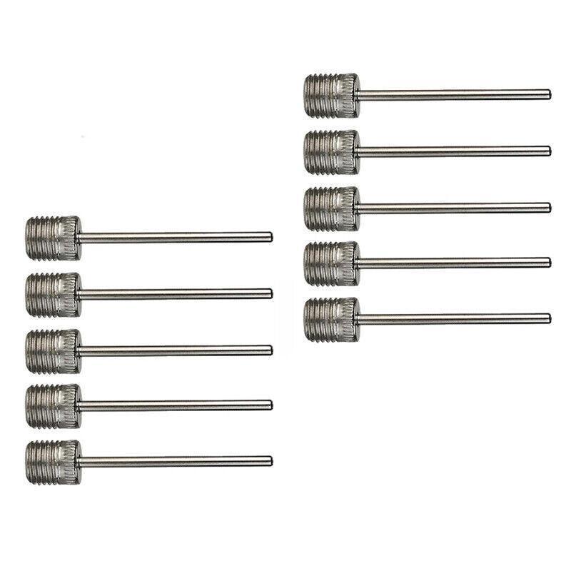 Stainless Steel Ball Pump Needle Inflator Pin for Football Basketball Volleyball - 3PCS