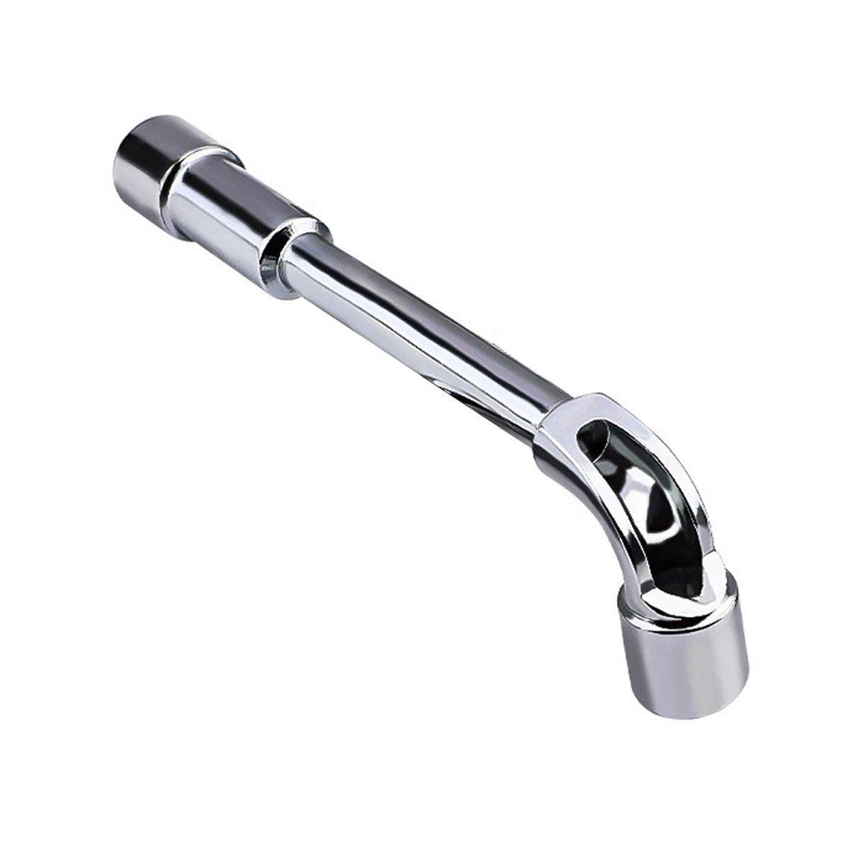 6-23mm L Shaped Socket Wrench Elbow Multi Size Hardware Repair Tool Set - 10mm