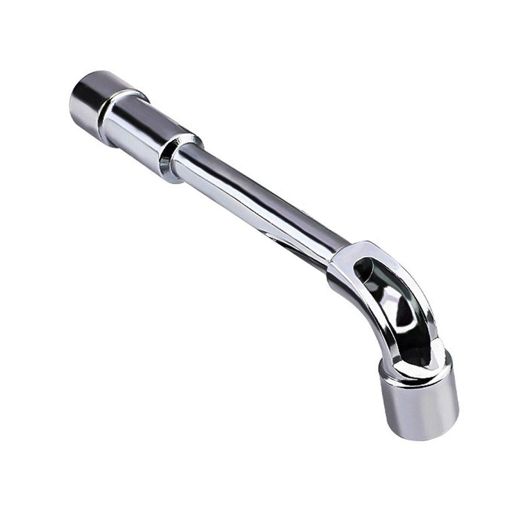 6-23mm L Shaped Socket Wrench Elbow Multi Size Hardware Repair Tool Set - 17mm
