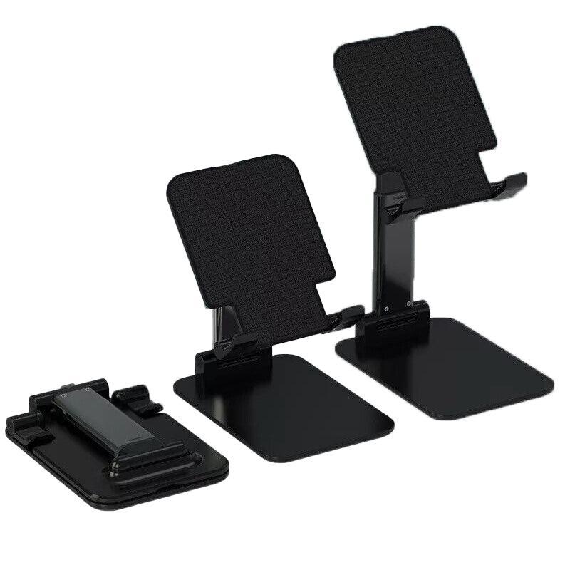 Foldable Adjustable Universal Desk Stand Holder For Mobile Phone Tablet Portable - White