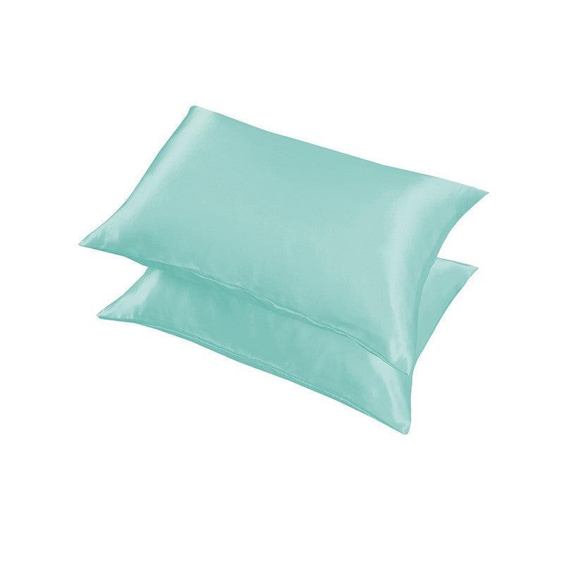 2X Satin Pillow Case Bedroom Pillowcase Cushion Covers Home Decor Luxury Slip - Ivory