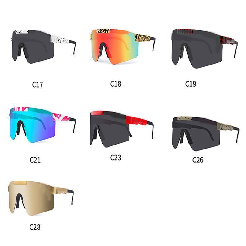 Cycling Sunglasses Goggles Bicycle Outdoor Sports Unisex Glasses Men Eyewear - C02