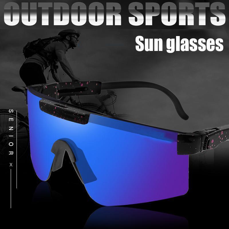 Cycling Sunglasses Goggles Bicycle Outdoor Sports Unisex Glasses Men Eyewear - C05