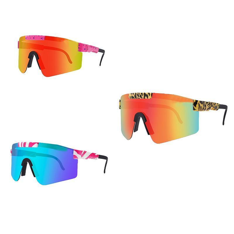 Cycling Sunglasses Goggles Bicycle Outdoor Sports Unisex Glasses Men Eyewear - C08