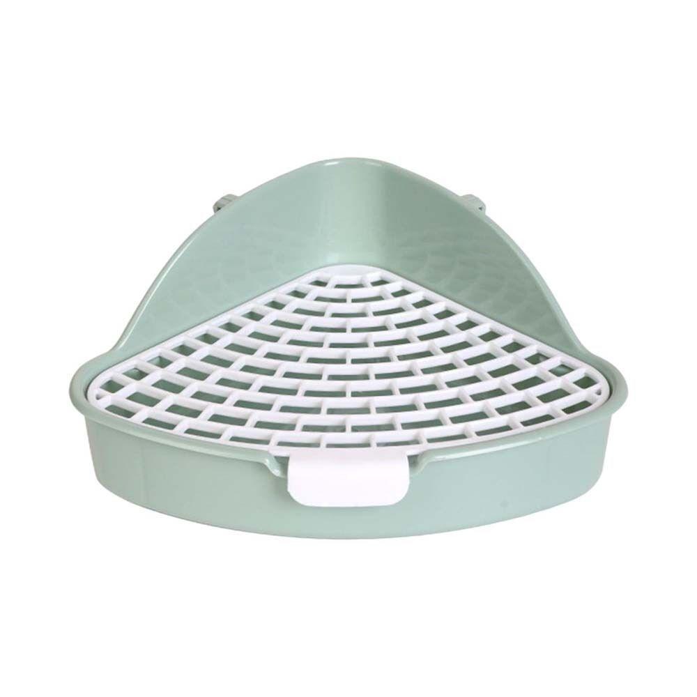 Rabbit Litter Box And Small Animals Pet Toilet Pee Pad Supplies Potty Rabbit - Green
