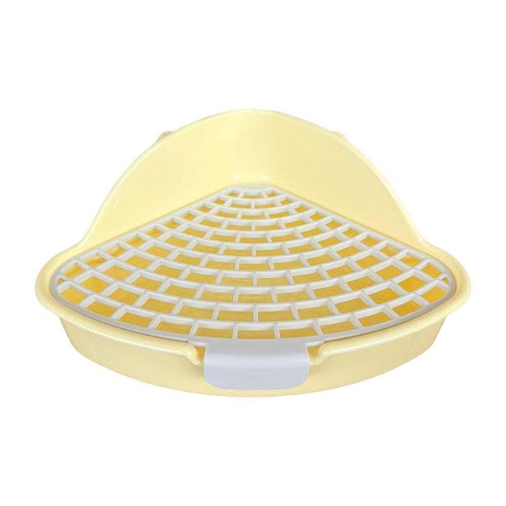 Rabbit Litter Box And Small Animals Pet Toilet Pee Pad Supplies Potty Rabbit - Yellow