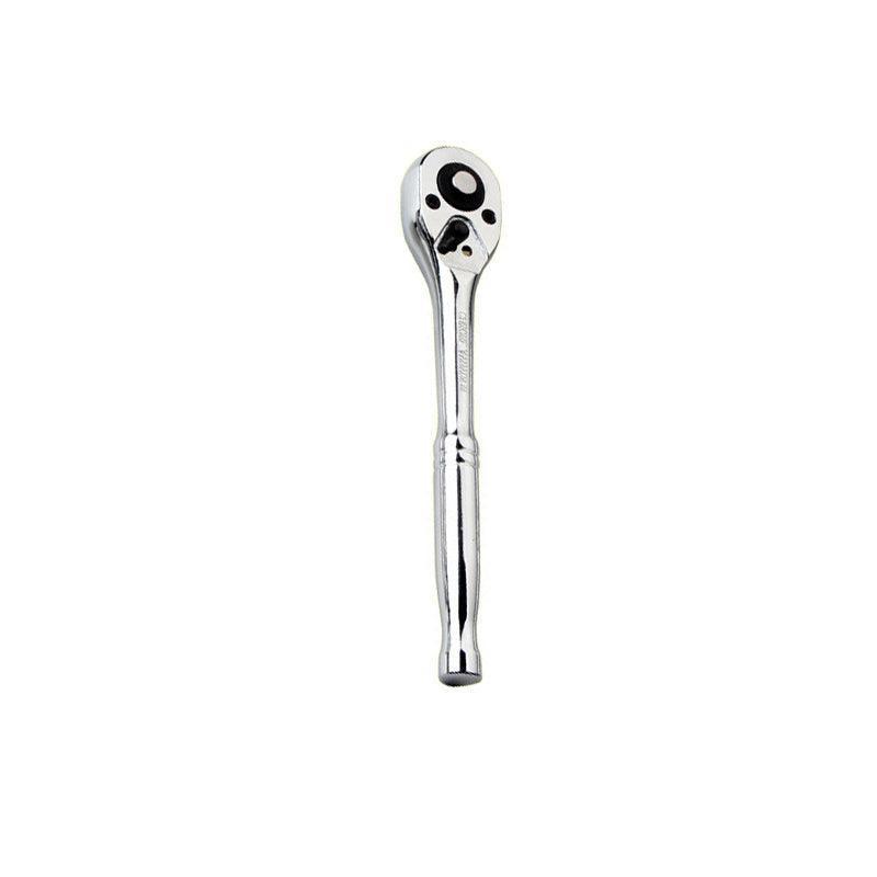 Quick Release Ratchet Handle 1/4 inch 3/8 inch 1/2 inch Drive Reversible Socket Wrench - 16x245x42mm