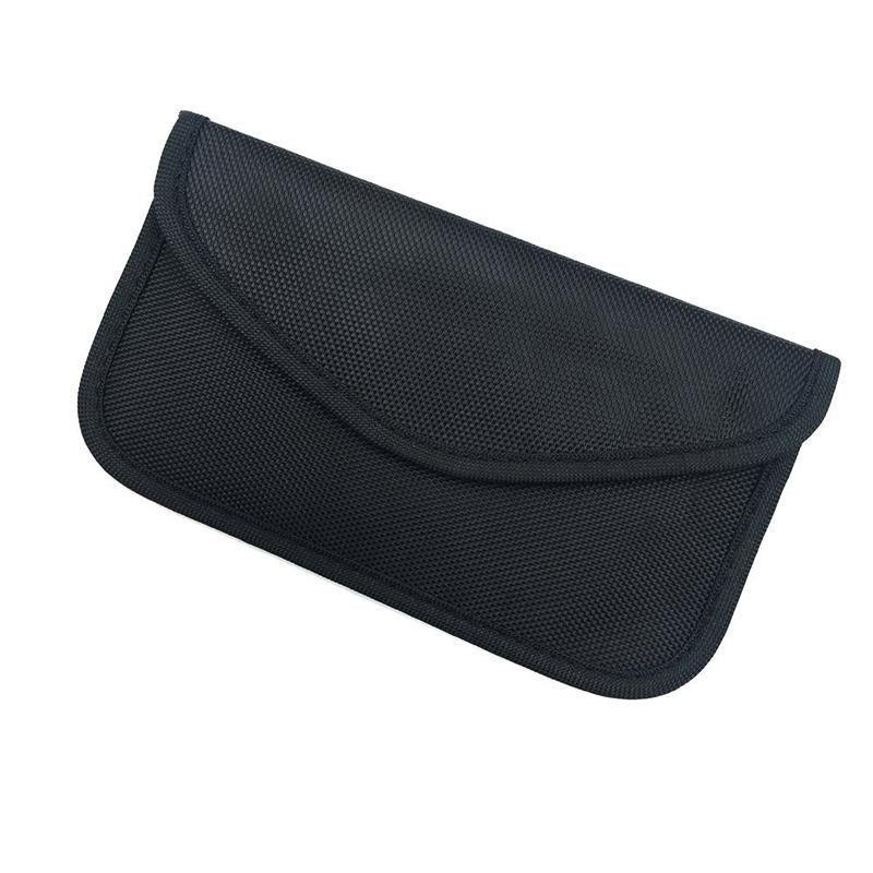 Car Key Case For Faraday Cage Fob Pouch Keyless RFID Blocking Bag - Red