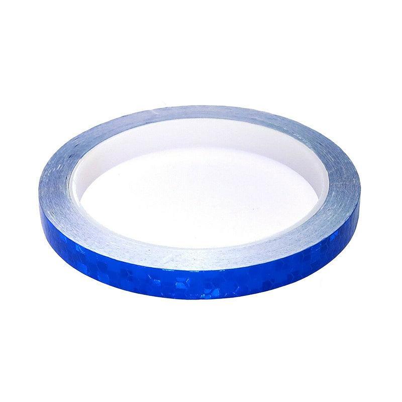 8m Reflective Tape for Bikes Cars Motorcycles Waterproof High Visibility Strip - Red-White