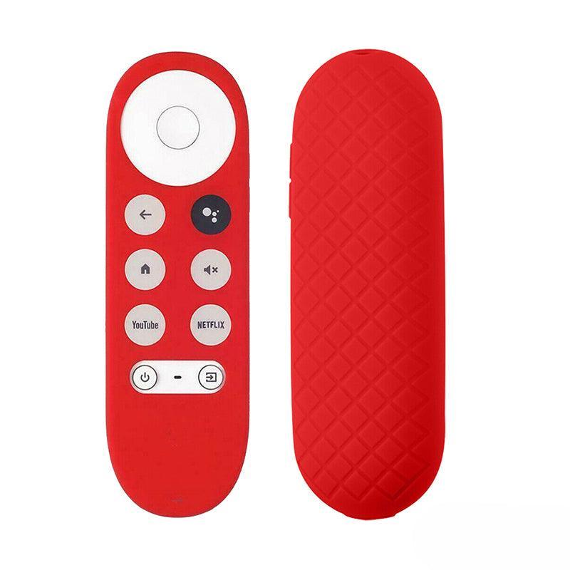 Silicone Case Protective Cover Shell For Google Chromecast Tv 2020 Voice Remote - Grey