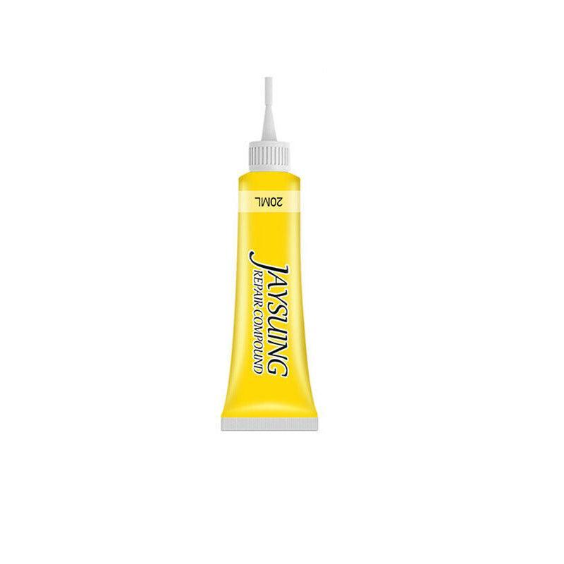 dvanced Leather Repair Gel Kit Filler for Sofa Auto Interior and Scratch Restoration - White