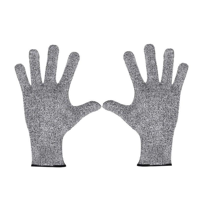 Cut Resistant Gloves Anti-Cutting Food Grade Level 5 Kitchen Butcher Protection - M (23CM)