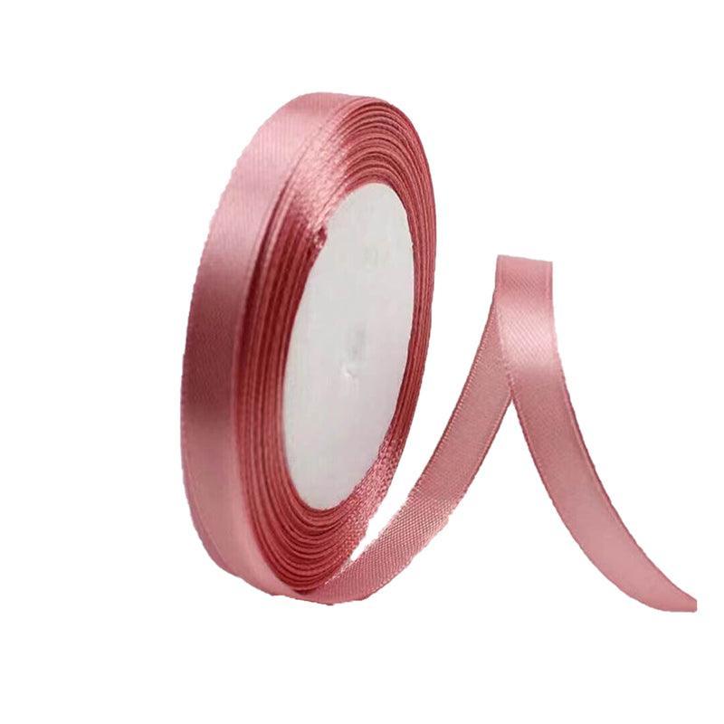 10mm Width Satin Hair Ribbon Wedding Party Decoration Gift Banquet 5m - Blue