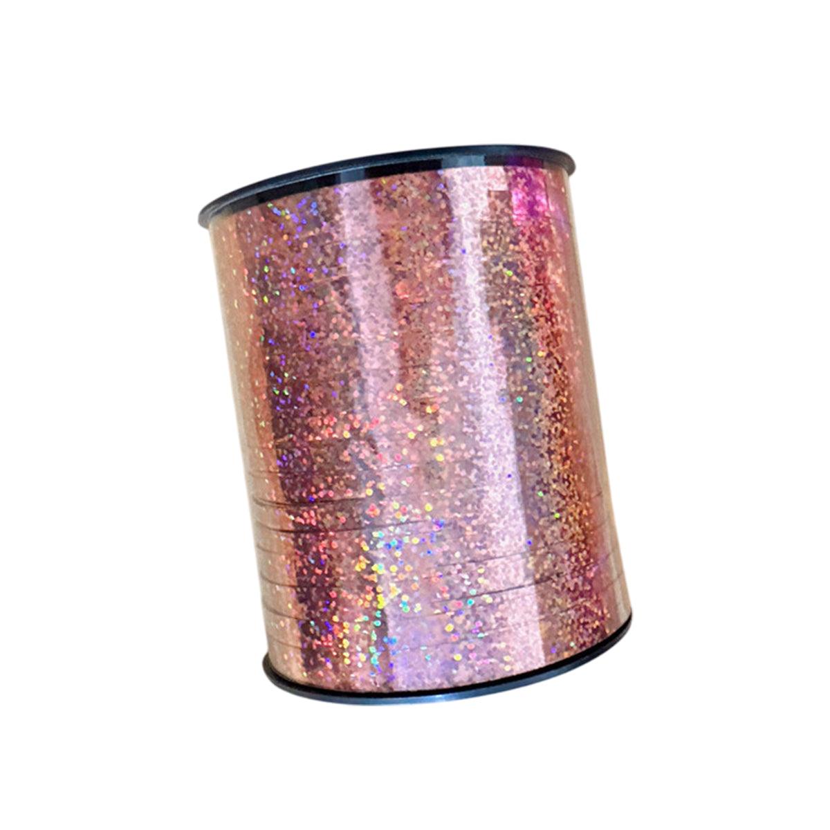 5mm Balloon Ribbon Curling Party String Gift Wrap Decoration Birthday Wedding - Laser-Gold