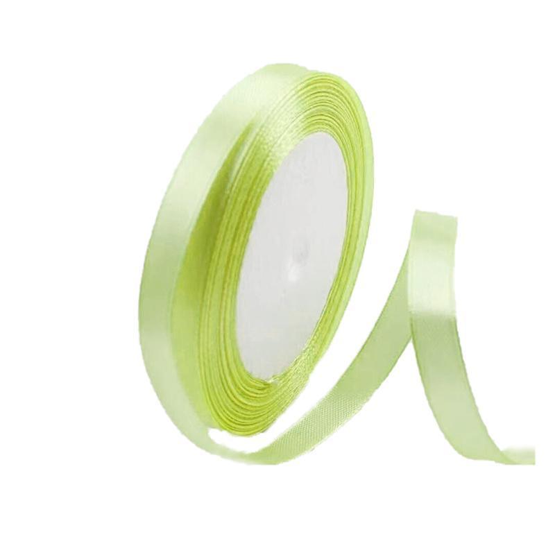 10mm Width Satin Hair Ribbon Wedding Party Decoration Gift Banquet 3m - Pink