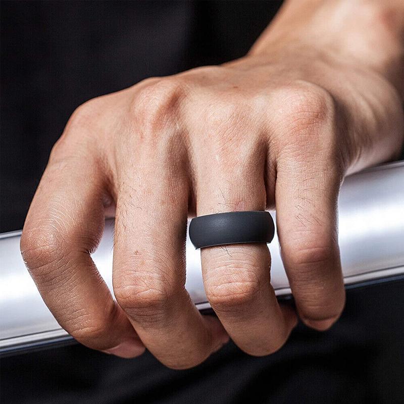 Silicone Rubber Ring Bands 3Pcs - 11