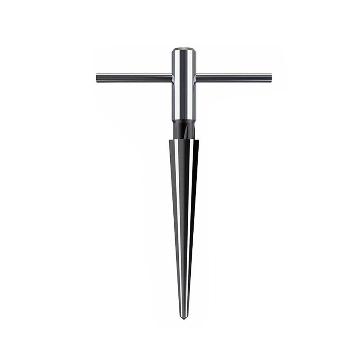 Round Shank Hexagon Shank T Handle Taper Reamer Tool for Drilling and Boring - Round Shank Reamer(3-13mm)