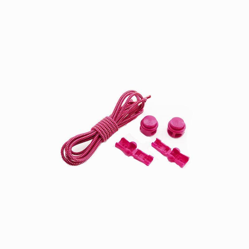 No Tie Elastic Shoelaces with Toggle Locks for Sneakers Running Walking Shoes - Yellow