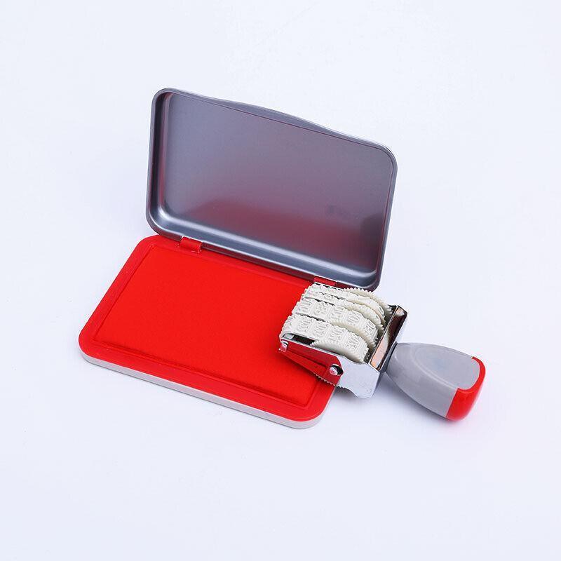 Ink Pad for Rubber Stamps and Fingerprint Crafts Non Toxic Ink for Office and DIY Use - Blue