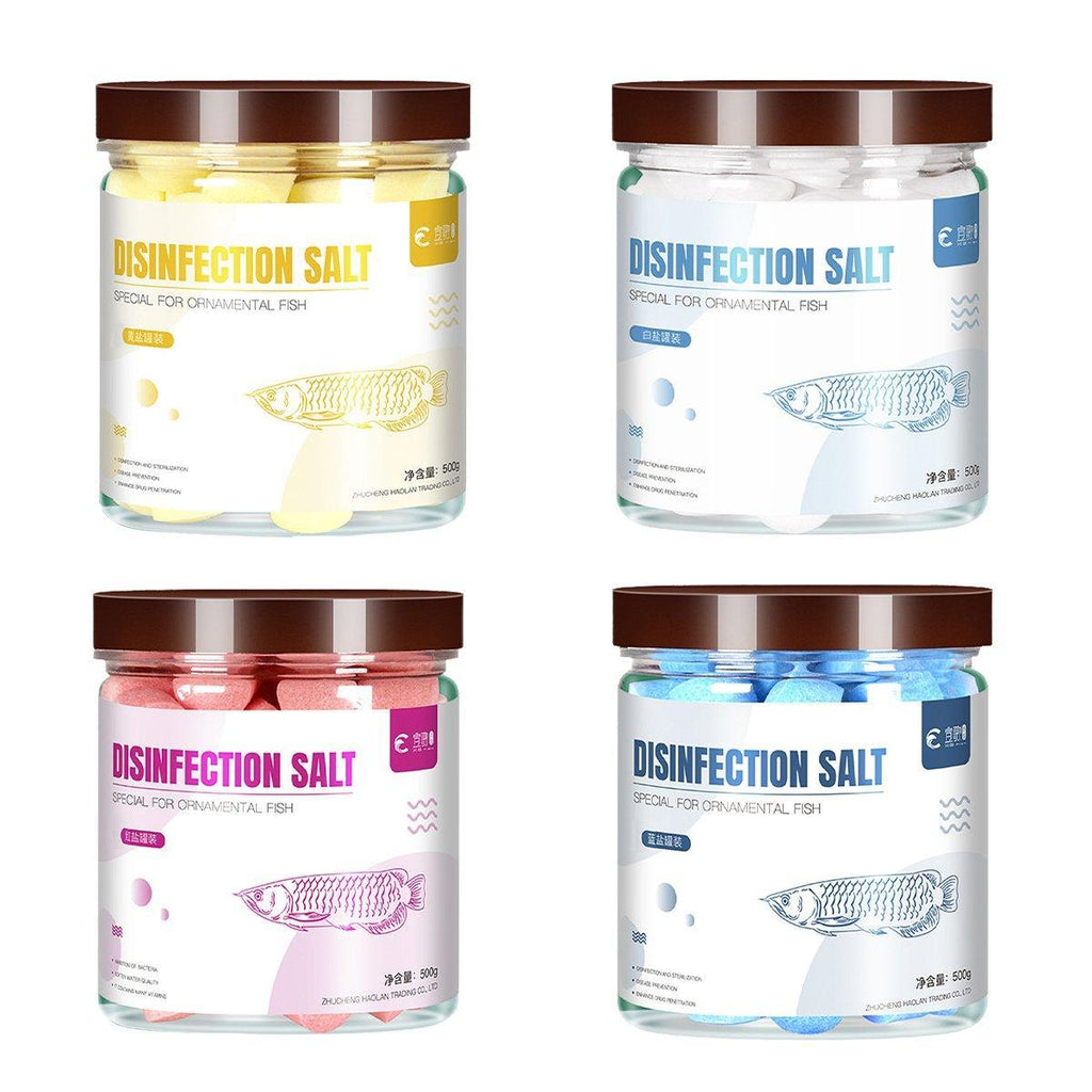 Aquarium Sea Salt Water Treatment Universal Powder For Fish Tank Purification - Red