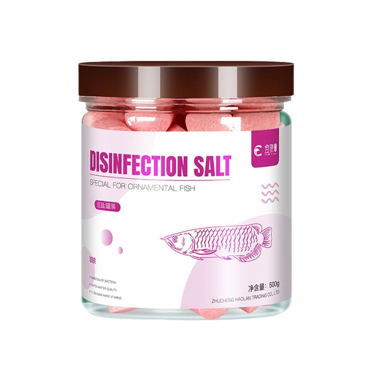 Aquarium Sea Salt Water Treatment Universal Powder For Fish Tank Purification - Red