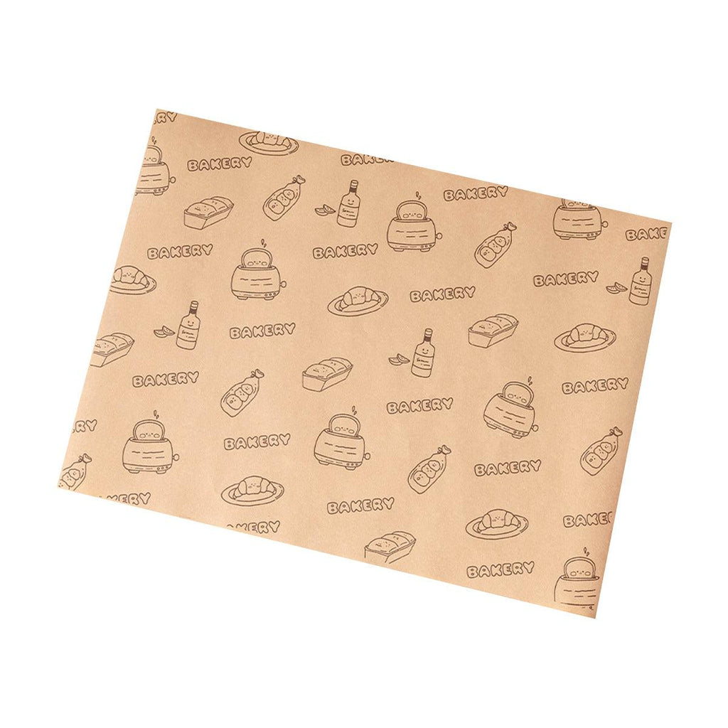 100pcs Sandwich Wrappers Oil Blotting Coated Paper Air Fryer Baking Parchment - Delicious Recipes