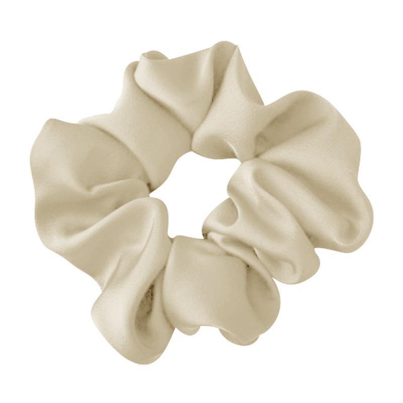 Large Scrunchies Silk Satin Elastic Hair Hair Bands Rope Hair Tie Ponytail Accessory - Lolita Pink