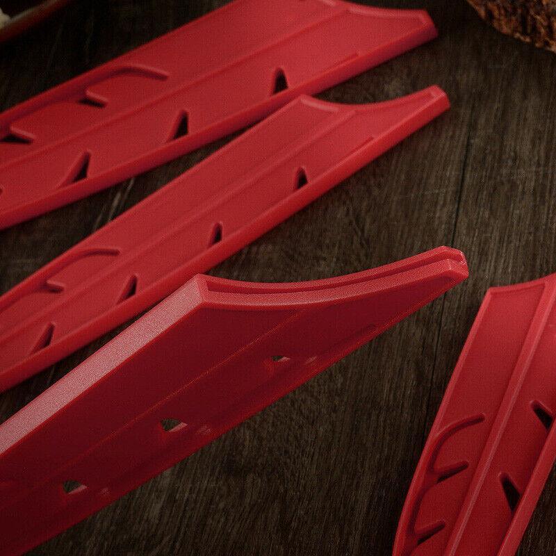 Plastic Knife Sheath Edge Guard Cover Scabbard Slicing Blade Red Protector Chef - Scabbard-3.5in