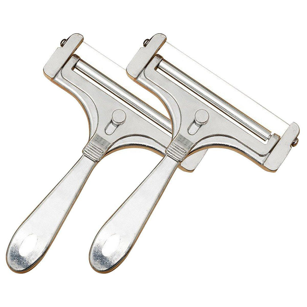 1/2 PCS Butter Cheese Grater Slicer Scraper Stainless Steel Kitchen Gadget Tool - 2PCS