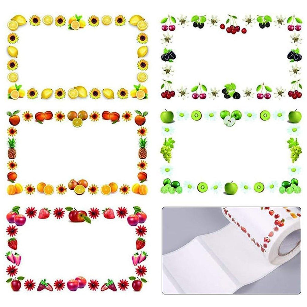 500X Adhesive Freezer Kitchen Food Stickers Label Food Storage Label