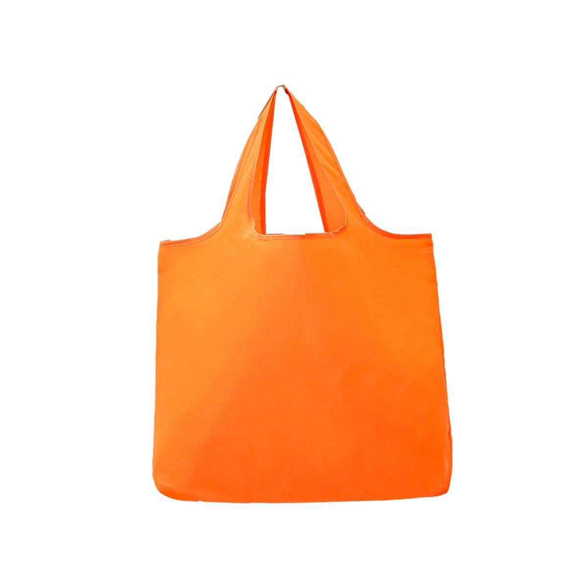 Large Multi Colour Waterproof Shopping Bag Foldable Portable Reusable Bag - Blue
