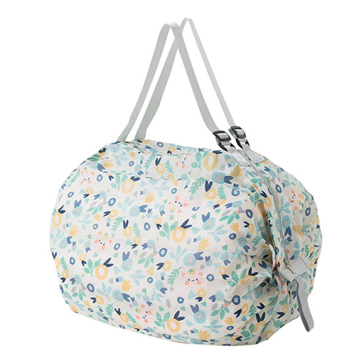 Large Foldable Eco-Friendly Shopping Bag Reusable Thickened Portable Travel Tote - 6