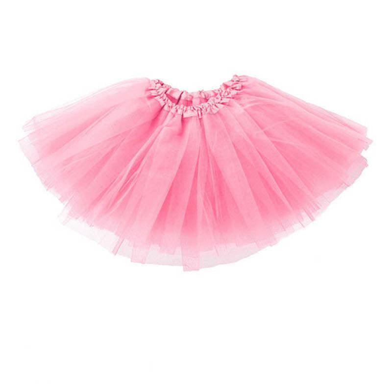 Womens Tulle Tutu Skirt Dressup Party Costume Ballet  Dance Wear - Black