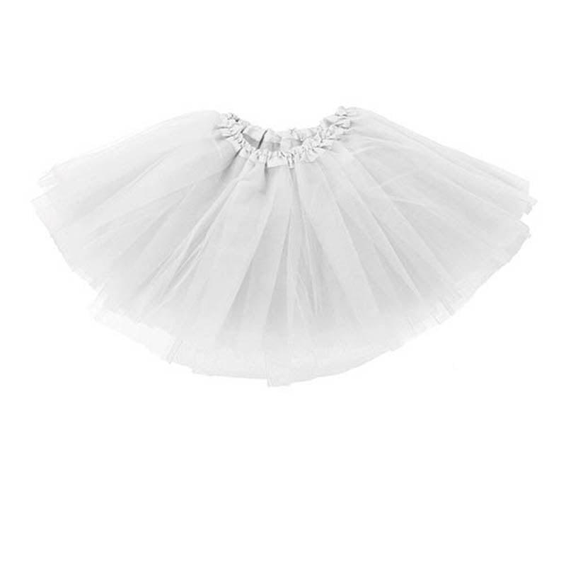 Womens Tulle Tutu Skirt Dressup Party Costume Ballet  Dance Wear - Black