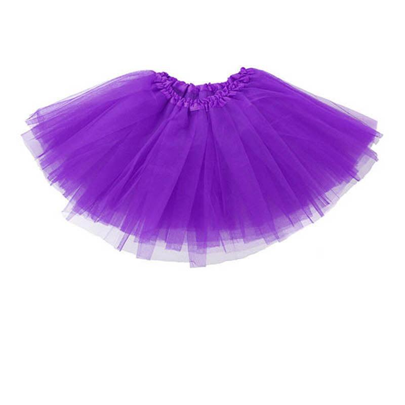 Womens Tulle Tutu Skirt Dressup Party Costume Ballet  Dance Wear - Orange