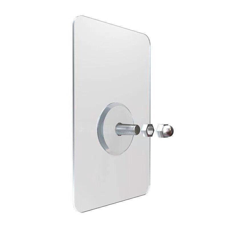 10X Punch-Free Adhesive Wall Hanging Hooks - 14mm