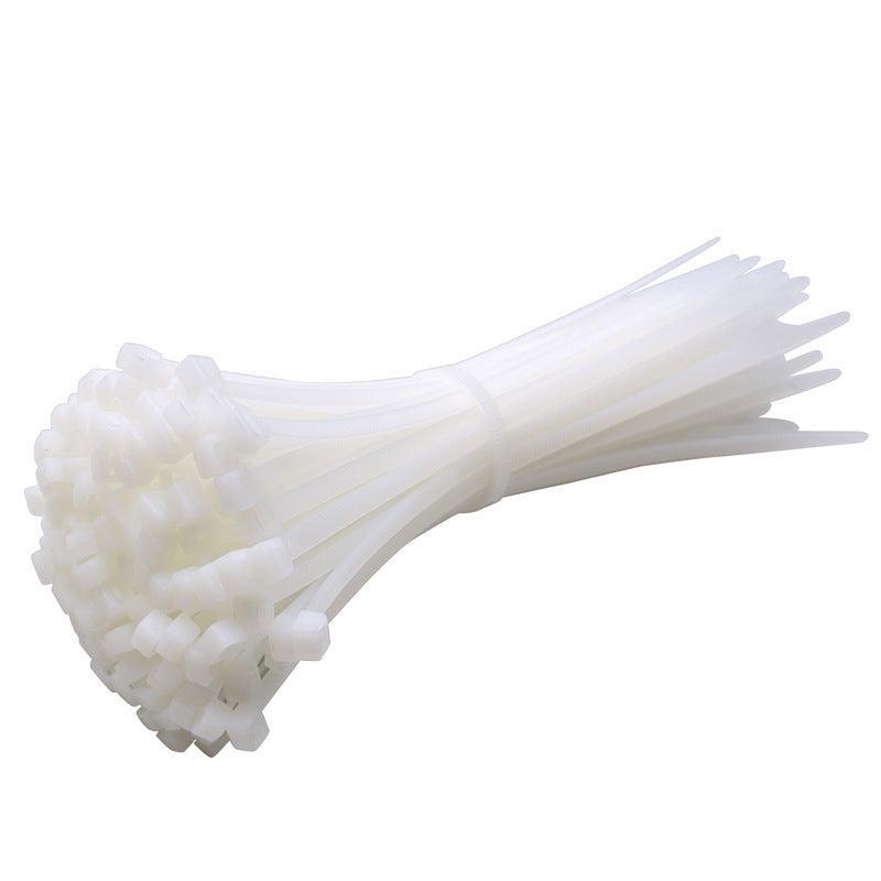 50X Cable Ties Zip Ties Nylon Uv Stabilised Black Cable Tie - 4.8*400mm