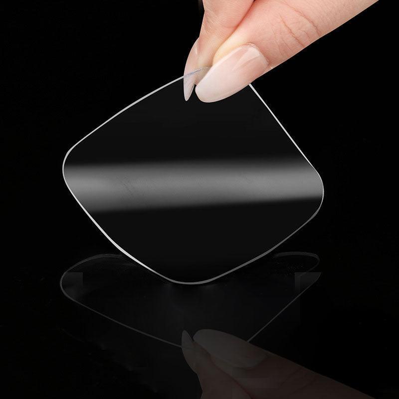 Nano Double Sided Tape Clear Adhesive Traceless Gel Pad 6x6cm Reusable Anti Slip - 30 PCS