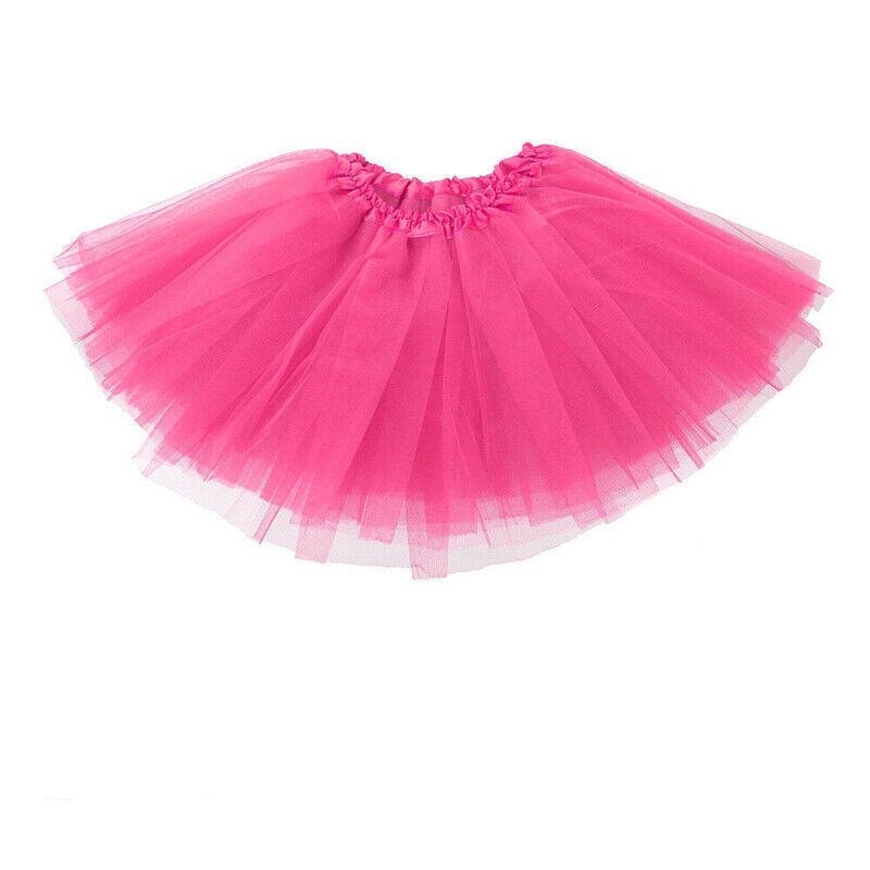 Girls Tutu Skirt Princess Dressup Party Costume Ballet Dancewear - Light Purple