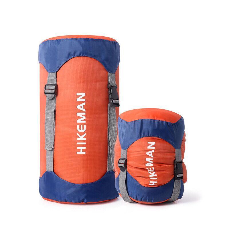 XL Waterproof Compression Stuff Sack Outdoor Camping Storage Bag Sleeping Bag Cover - Orange