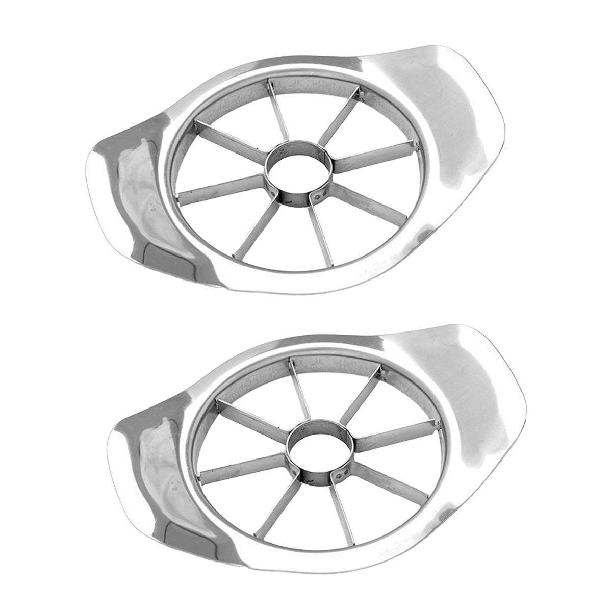 1/2PCS Apple Corer Slicer Peeler Stainless Steel Fruit Cutter Divider Home Tool - 1PC