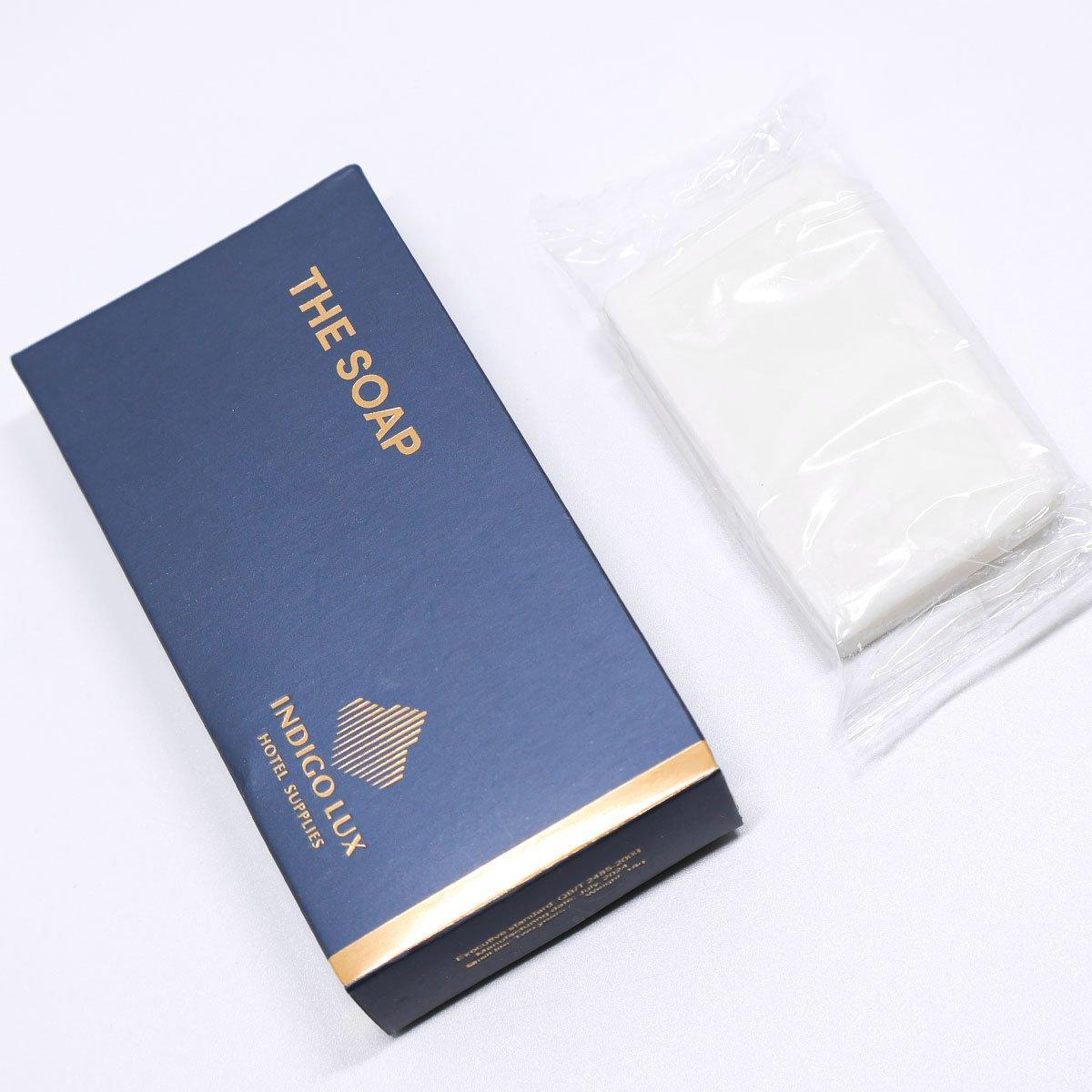 50pcs Hotel Soap Bars for Guesthouse Bathroom Travel Toiletries Set Hotel Use - Round