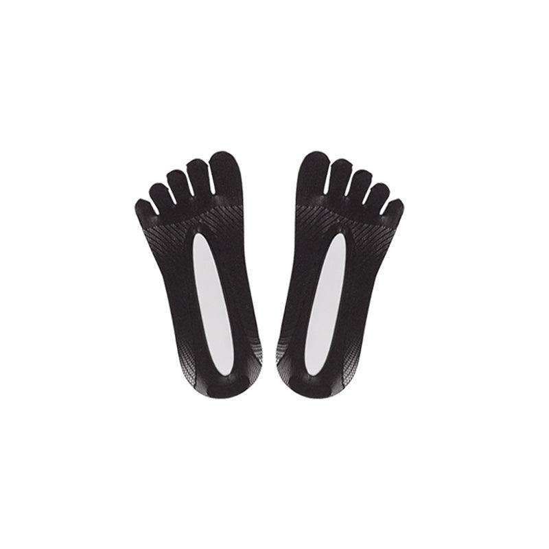 Five Finger Toe Socks Women Invisible Ankle Cut No Show Liner Low Cut Packs - Skin 3 Pairs