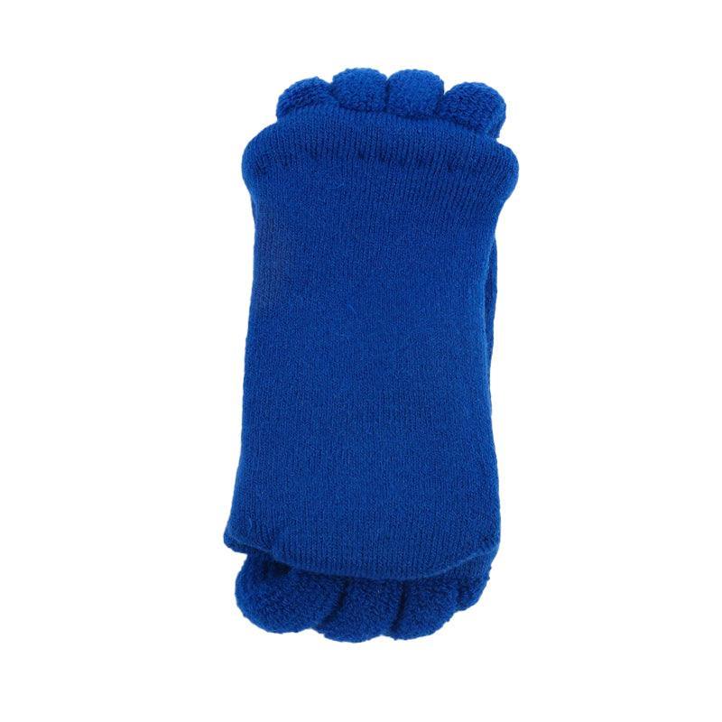 1 Pair Yoga Massage Socks Toe Separator Foot Alignment & Pain Relief - Red
