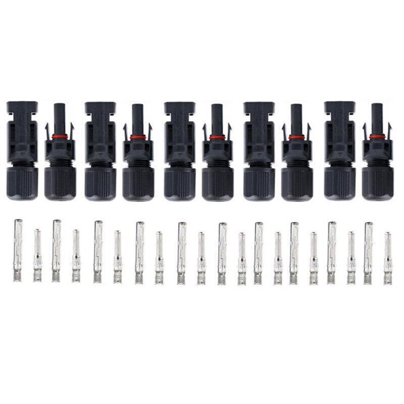 5-20 Pairs PV Connectors Solar Panel 30A Line Plug Socket Male Female IP67 - 5 Pairs