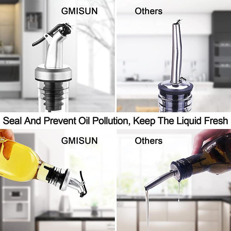 250/500ml Olive Oil Vinegar Pourer Dispenser Glass Bottle Kitchen Tools Cooking - 1 PCS/250 ML