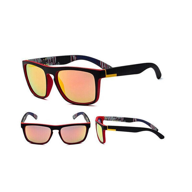 Polarized Mens Sunglasses Polarised Square Frame Glasses Sports - 11